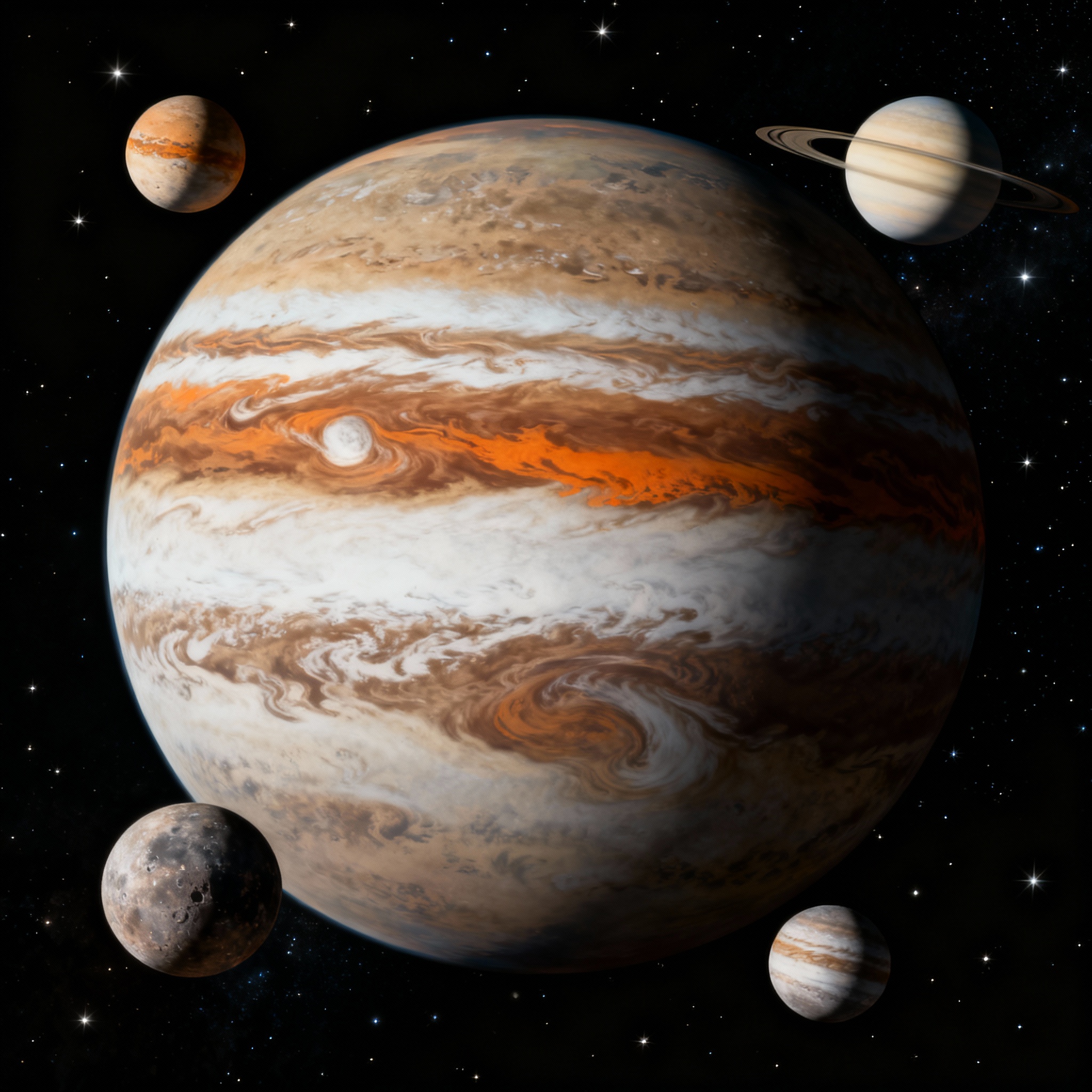 Planets in the sky